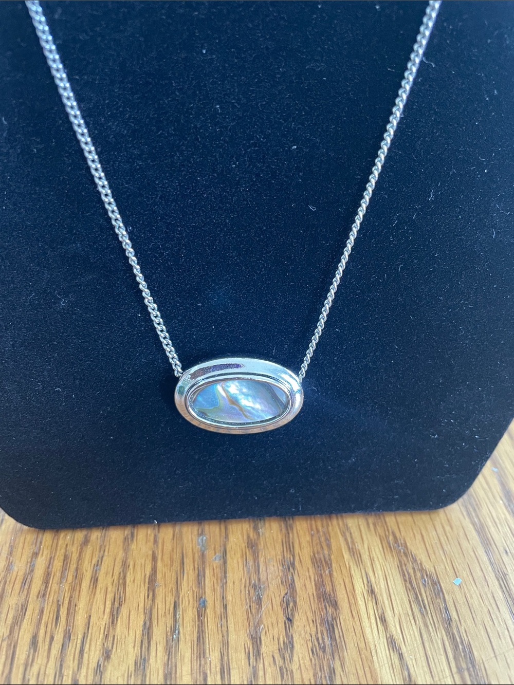 Avon Abalone Adjustable Necklace